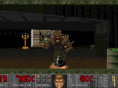 An imp, up close and personal