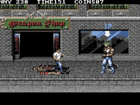 Billy all powered up.