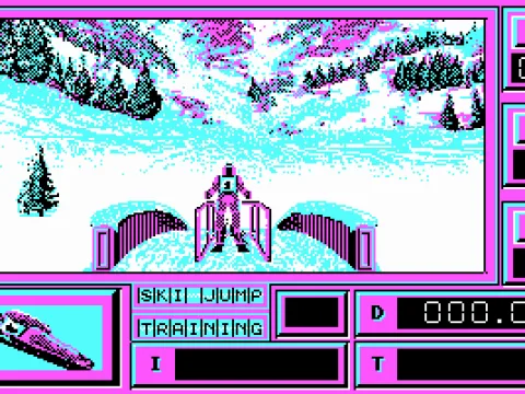 Do you want to perform a ski jump?