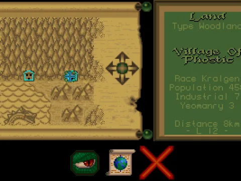 Zooming in on the map