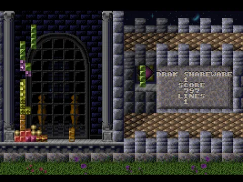 These blocks aren't all behaving as I'd expect --- the round ones on the bottom tumble willy-nilly after landing