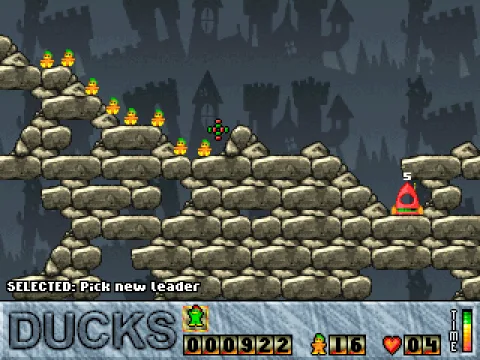 Changing the leader.