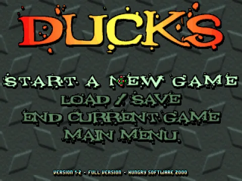 Main menu