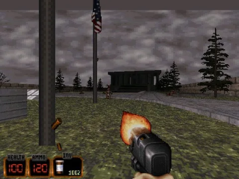 Level 2: Lincoln Memorial in the distance.