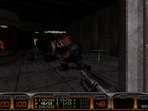 Of course there's a strip club too...