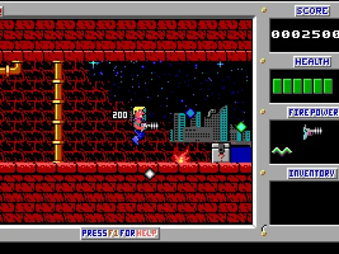 Sometimes those ?-boxes contain health-ups and point bonuses... other times, just more TNT.