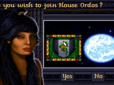 Do you wish to join House Ordos ?