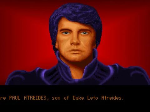Paul Atreides, the protagonist, in other words: you