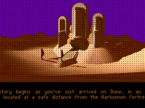 The story begins in Atreides palace - Carthag