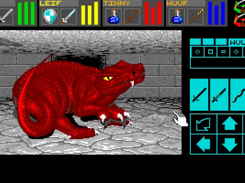 Fighting the dragon!