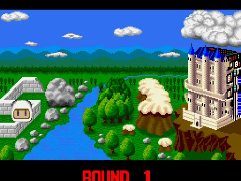 Each round has 9 levels, and there are 8 rounds to comlete the game. Also, each round is set on different teritorry, so textures and enemies are different and new.