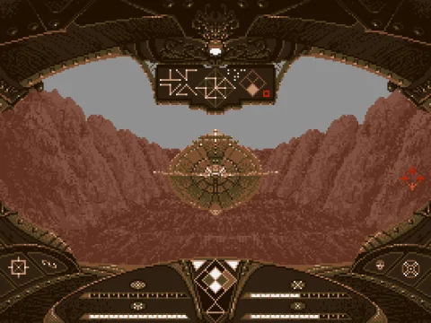 An encounter with an enemy zeppelin - Enter the right passcode to make 'em think you're one of them!