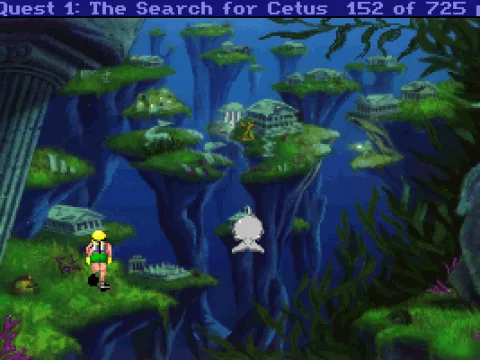 Eluria, a long lost city deep in the ocean