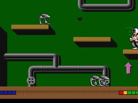 Pink arrow shows right direction