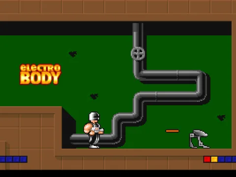 Shoot at the robot (Electro Body release).