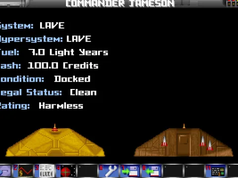 MCGA 256 colors: Status screen