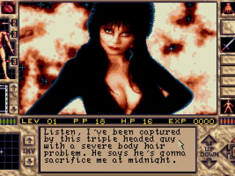 Mystical contact from our damsel in distress