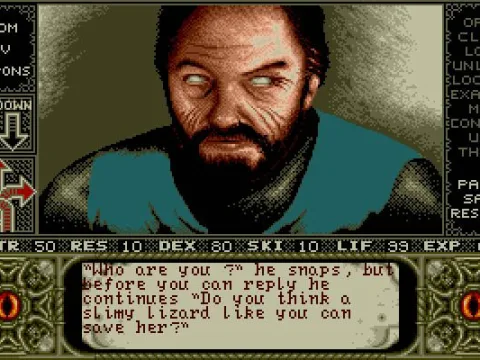 The Captain of the Guard, a mean fellow