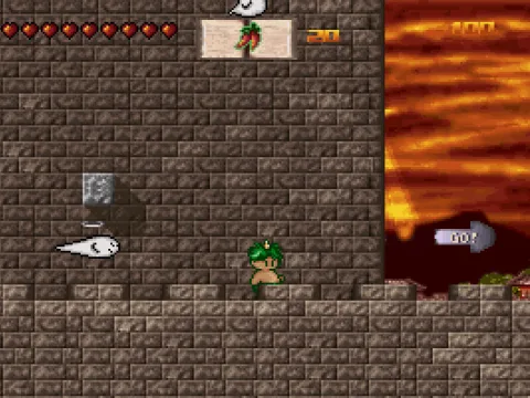 Being chased by a ghost.