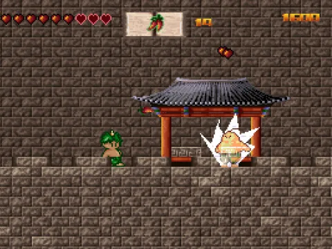 One of the enemies in the game