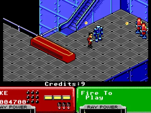 need to sneak up the stairs - EGA/VGA