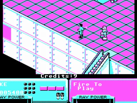 upstairs - CGA