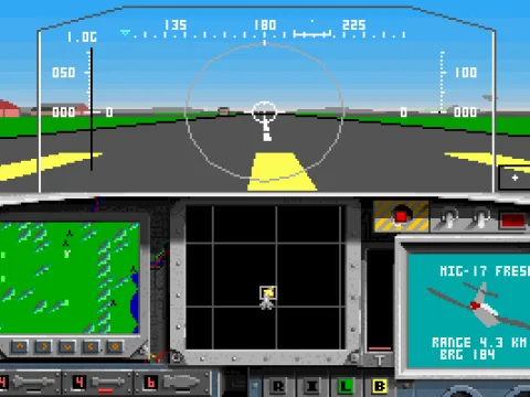 VGA cockpit view