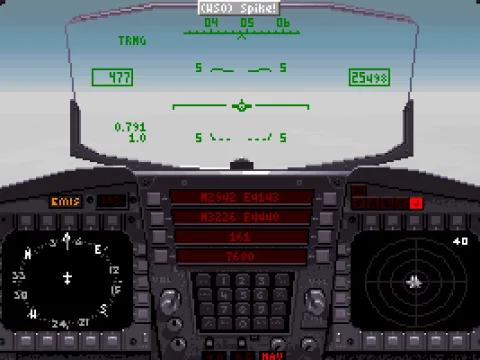 Cockpit view