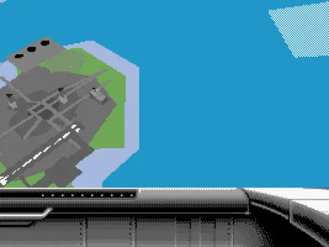 Looking at a base from the side window of my F29 (VGA)