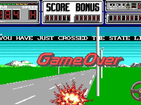 Crash and game over (EGA)
