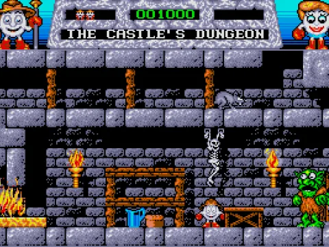 The castle's dungeon.