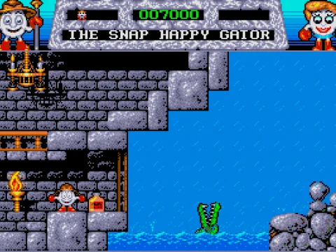 The snap happy gator.