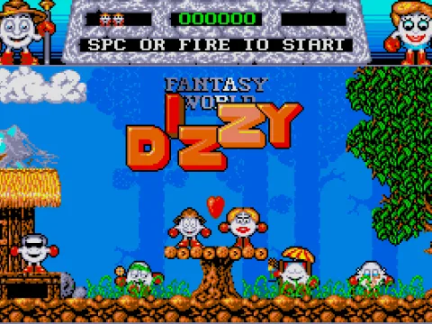 Title screen.