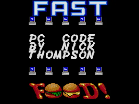 Title screen and game credits (VGA)