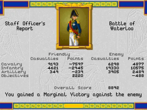 Battle of Waterloo (battle statistics)