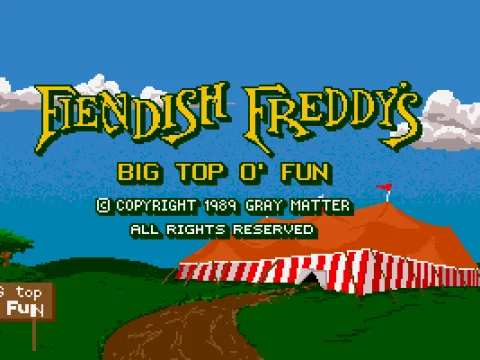 Second title screen