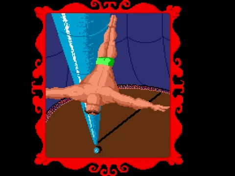 The intro for the high diving.