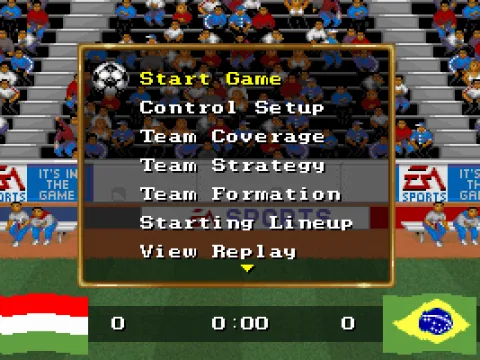 Tournament - Game Menu