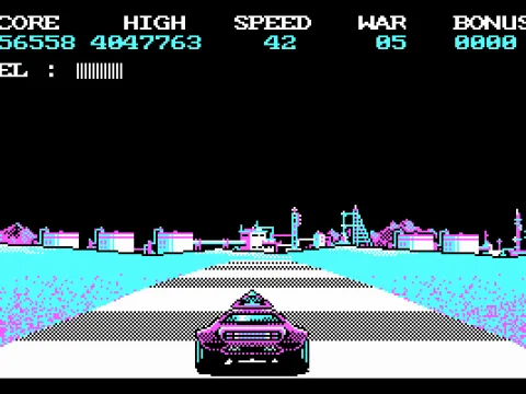 Almost out of fuel (CGA).