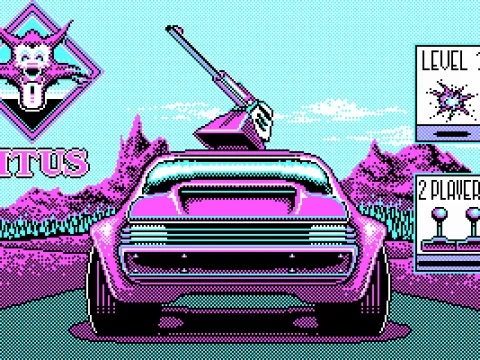 Options screen (CGA).