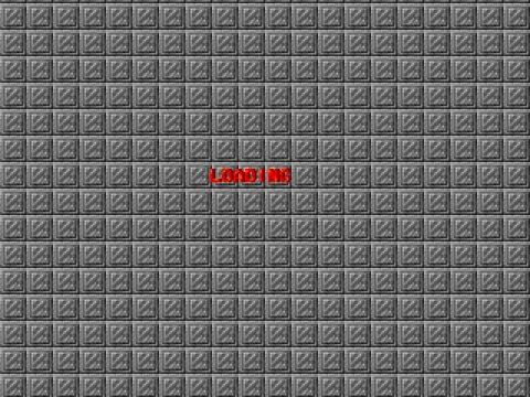 The magnificent loading screen