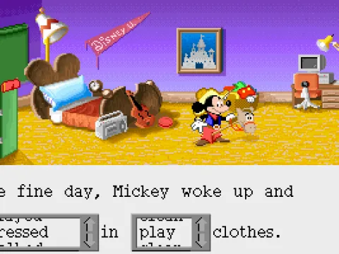 The beginning of the game. How about getting dressed?