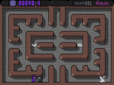 Level One: Normal/single player mode.<br>All enemies have been deleted and the portal to the next level has appeared