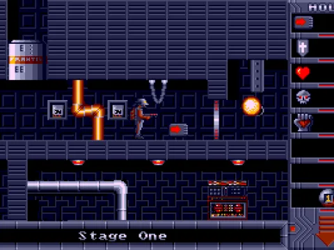 The very first keycard in the game.