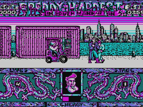 A forklift is definitely not a fair opponent.