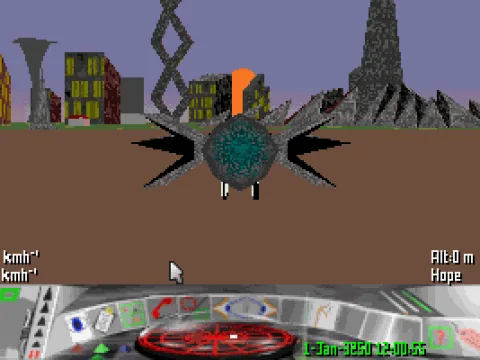 External view of the ship.