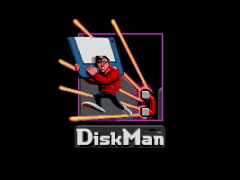DiskMan Intro screen