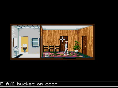 The command line at the bottom shows your action.