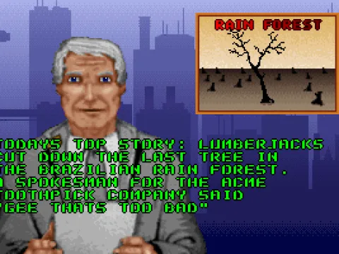 Just watching the news...