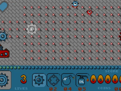 Time to place the gears